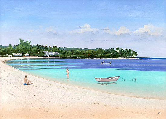 The Beach at Lyford Cay