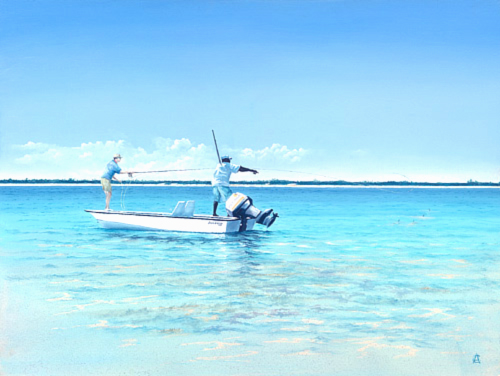 Tailing Bonefish